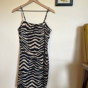 Gianni Bini zebra shift dress